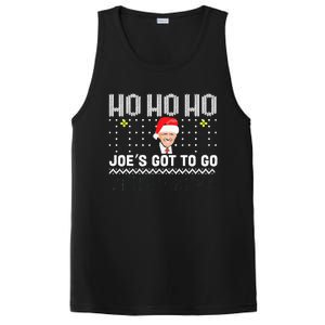 Ho Ho Ho JoeS Got To Go Trump 2024 Ugly Sweater Christmas PosiCharge Competitor Tank