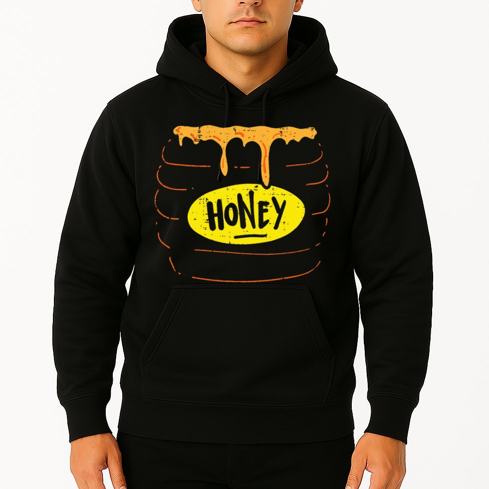 Hilarious Halloween Honey Pot Costume Sweet and Playful Hoodie