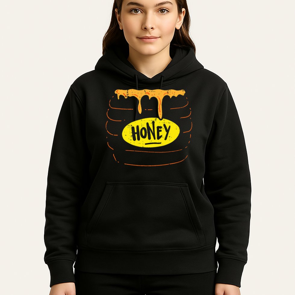 Hilarious Halloween Honey Pot Costume Sweet and Playful Hoodie