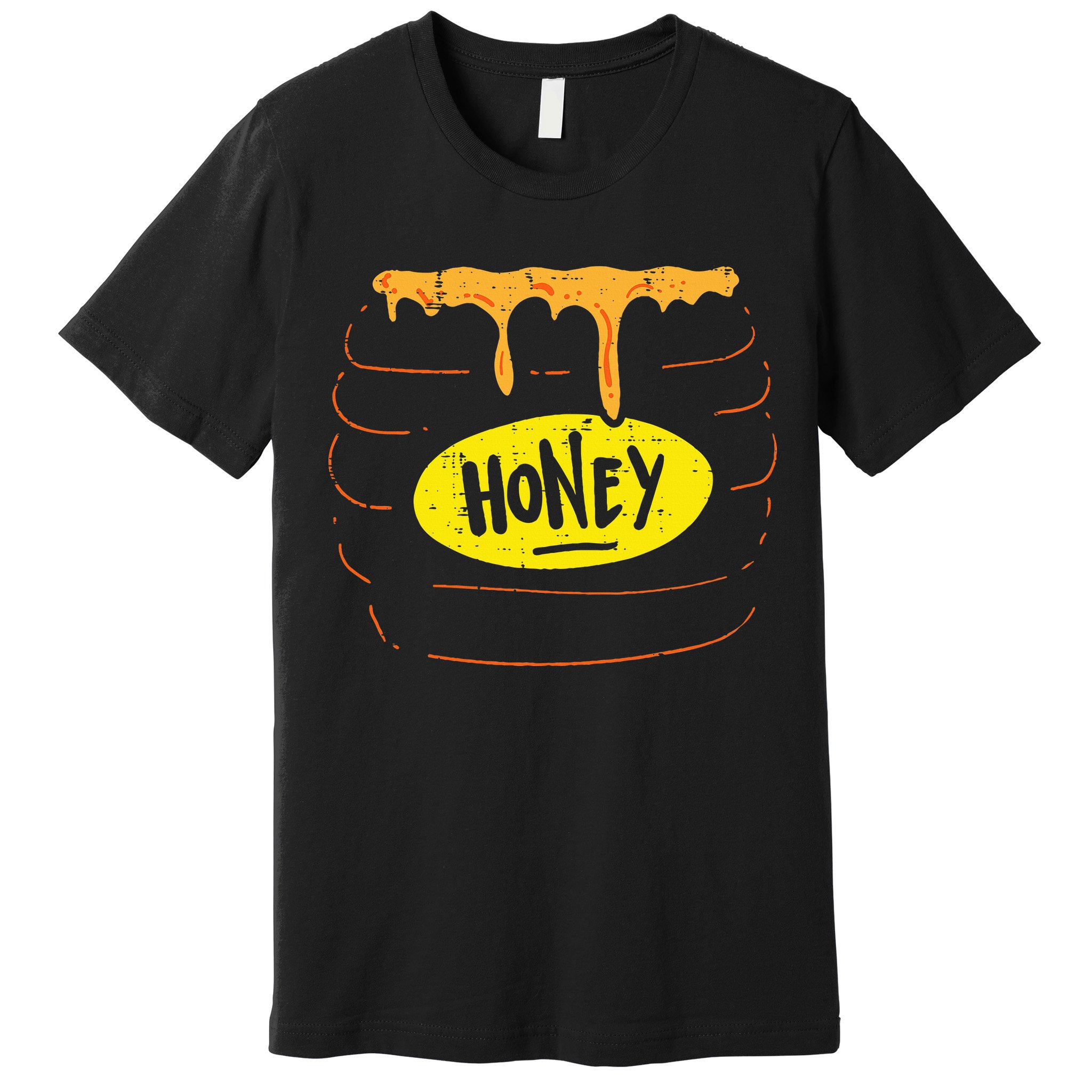 Hilarious Halloween Honey Pot Costume Sweet and Playful Premium T-Shirt