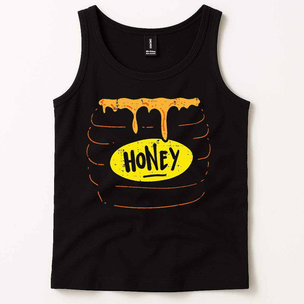 Hilarious Halloween Honey Pot Costume Sweet and Playful Tank Top