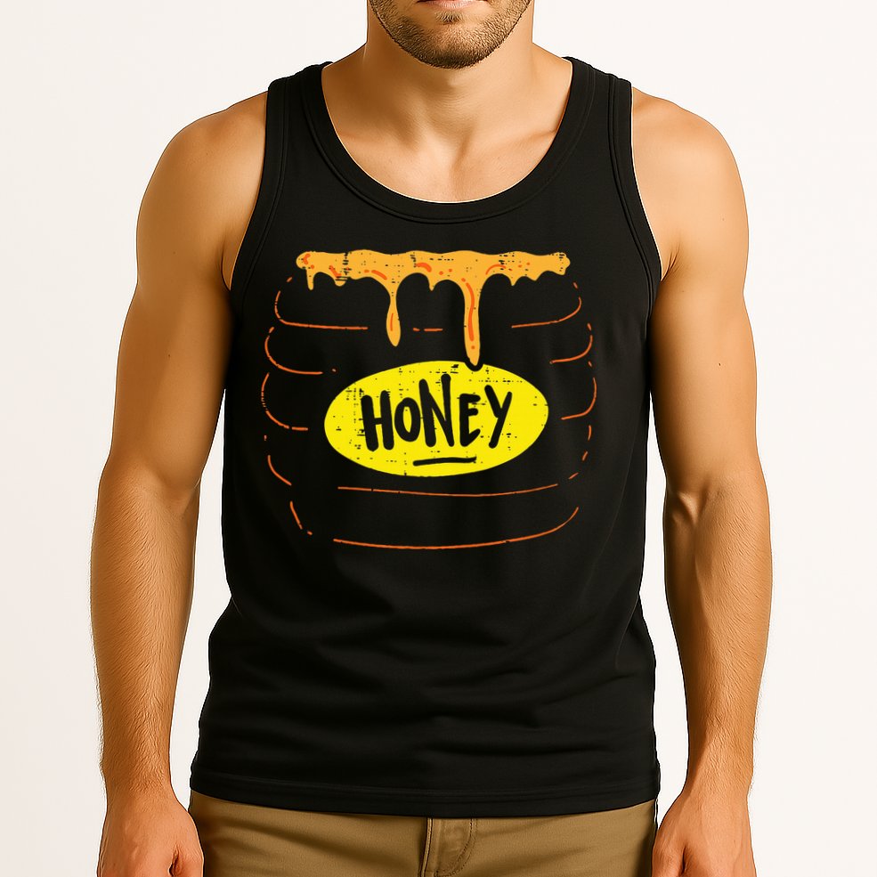 Hilarious Halloween Honey Pot Costume Sweet and Playful Tank Top