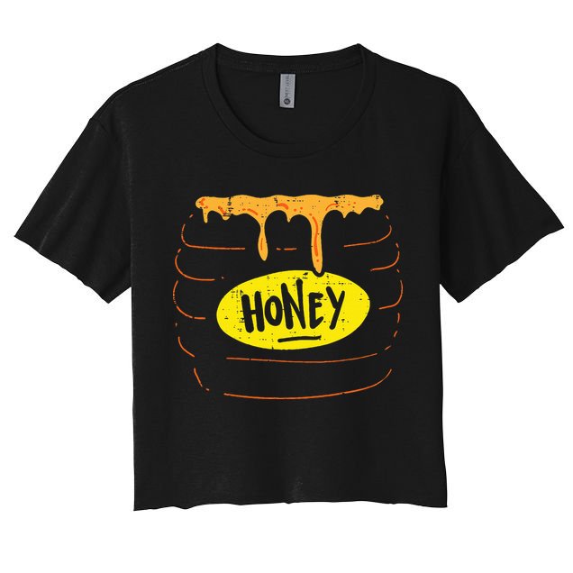 Hilarious Halloween Honey Pot Costume Sweet and Playful Crop Top