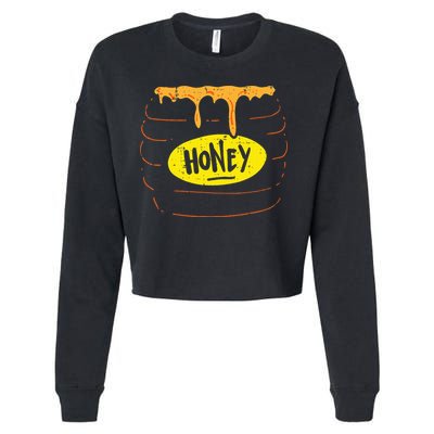 Hilarious Halloween Honey Pot Costume Sweet and Playful Cropped Pullover Crew