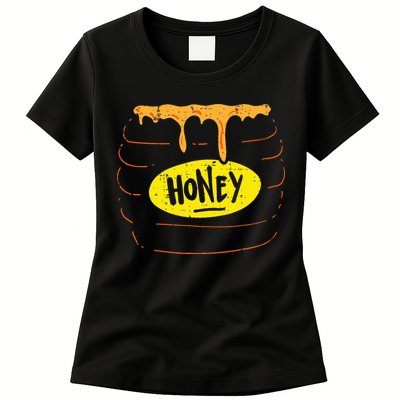 Hilarious Halloween Honey Pot Costume Sweet and Playful Womens T-Shirt
