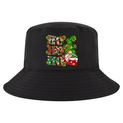 Ho Ho Ho Christmas Gnome Cute X-mas Family Matching Pajama Cool Comfort Performance Bucket Hat