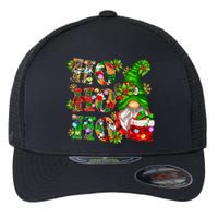 Ho Ho Ho Christmas Gnome Cute X-mas Family Matching Pajama Flexfit Unipanel Trucker Cap