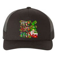 Ho Ho Ho Christmas Gnome Cute X-mas Family Matching Pajama Yupoong Adult 5-Panel Trucker Hat