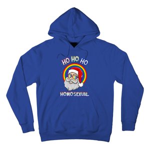 Ho Ho Ho Homosexual Holigays Lgbt Ugly Christmas Sweater Gift Hoodie