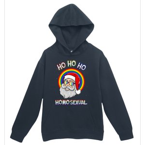 Ho Ho Ho Homosexual Holigays Lgbt Ugly Christmas Sweater Gift Urban Pullover Hoodie