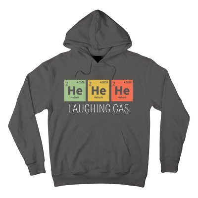 He He He Helium Laughing Gas Funny Chemistry Elements Hoodie