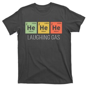 He He He Helium Laughing Gas Funny Chemistry Elements T-Shirt