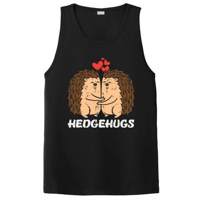 Hedgehugs Hedgehog Hugs Valentines Day Couples Meaningful Gift PosiCharge Competitor Tank