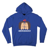 Hedgehugs Hedgehog Hugs Valentines Day Couples Meaningful Gift Hoodie