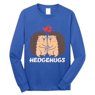 Hedgehugs Hedgehog Hugs Valentines Day Couples Meaningful Gift Long Sleeve Shirt