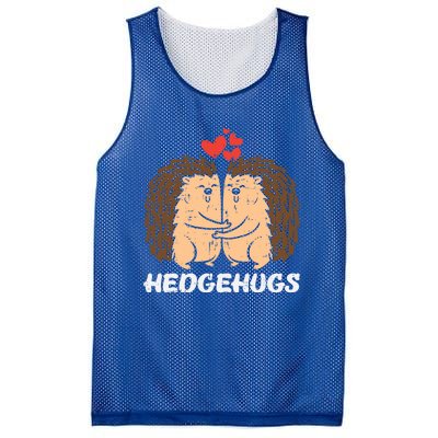 Hedgehugs Hedgehog Hugs Valentines Day Couples Meaningful Gift Mesh Reversible Basketball Jersey Tank