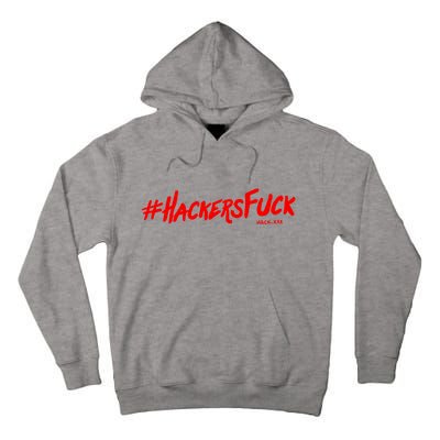 Hack.Xxx Hashtag Hackers Suck Tall Hoodie