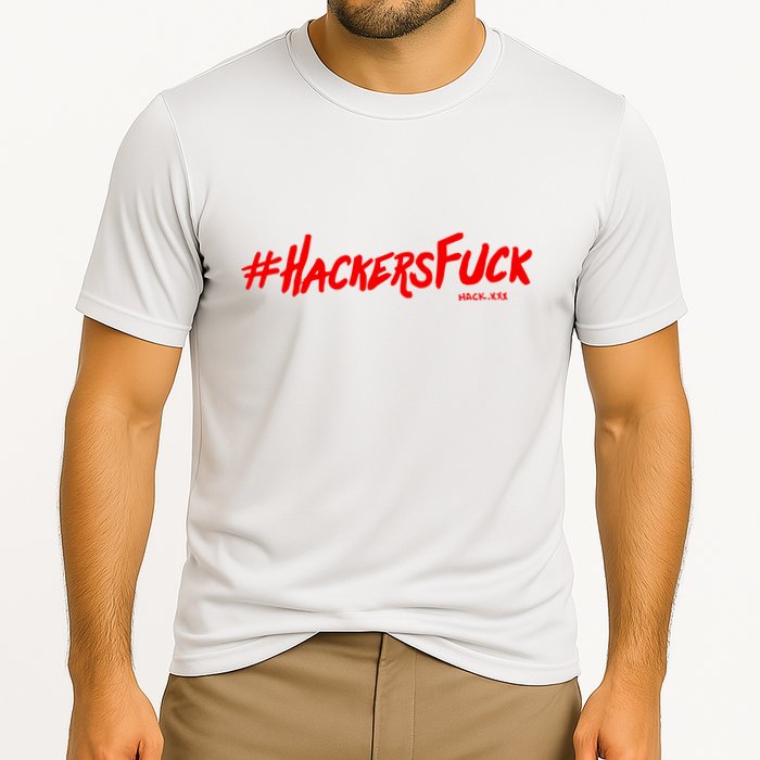 Hack.Xxx Hashtag Hackers Suck Performance Shirt