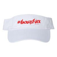 Hack.Xxx Hashtag Hackers Suck Valucap Bio-Washed Visor