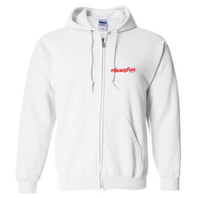 Hack.Xxx Hashtag Hackers Suck Full Zip Hoodie