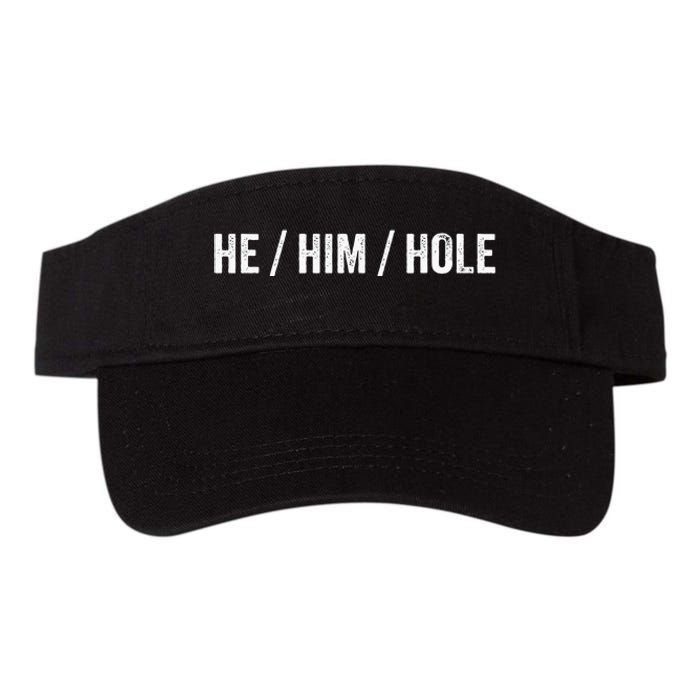 He Him Hole Valucap Bio-Washed Visor