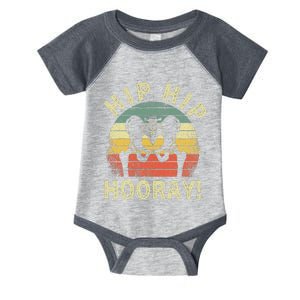 Hip Hip Hooray Hip Surgery Recovery Hip Replacement Infant Baby Jersey Bodysuit