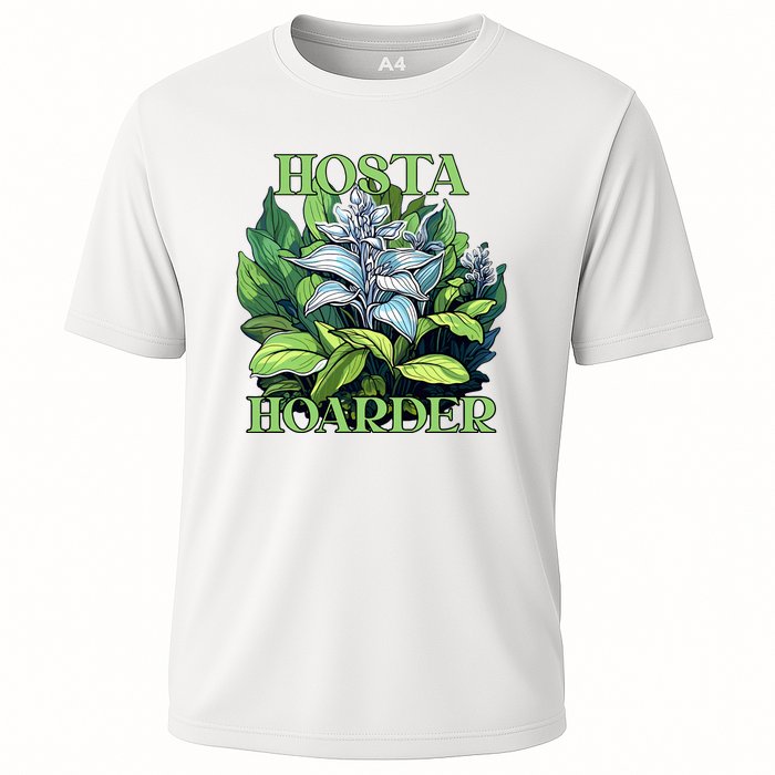 Hosta Hoarder Hostas Garden Lovers Yard Plants Hostas Cooling Performance Crew T-Shirt