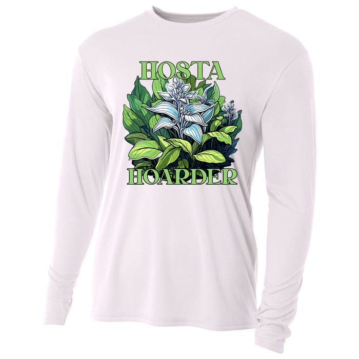 Hosta Hoarder Hostas Garden Lovers Yard Plants Hostas Cooling Performance Long Sleeve Crew