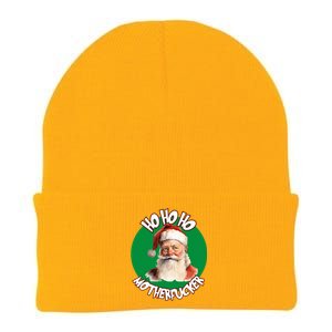 Ho Ho Ho Motherfucker Christmas Party  Knit Cap Winter Beanie