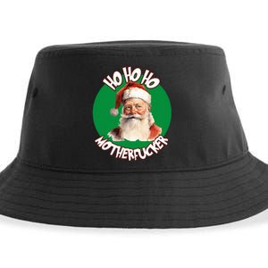 Ho Ho Ho Motherfucker Christmas Party  Sustainable Bucket Hat