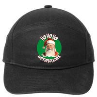 Ho Ho Ho Motherfucker Christmas Party  7-Panel Snapback Hat