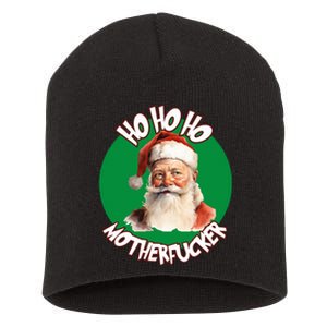 Ho Ho Ho Motherfucker Christmas Party  Short Acrylic Beanie