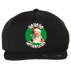 Ho Ho Ho Motherfucker Christmas Party  Wool Snapback Cap