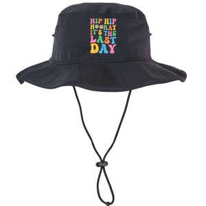 Hip Hip Hooray Its Last Day of School Hello Summer Teacher Legacy Cool Fit Booney Bucket Hat