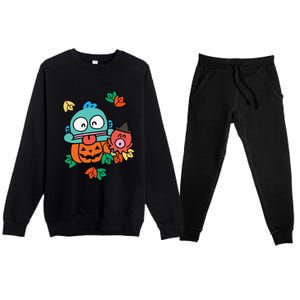 Hangyodon Happy Halloween Premium Crewneck Sweatsuit Set