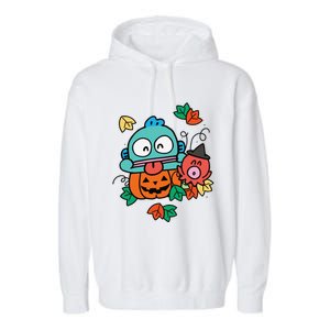 Hangyodon Happy Halloween Garment-Dyed Fleece Hoodie