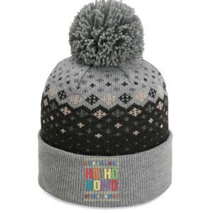 Ho Ho Homo Christmas Funny Pride Santa Lgbt Ugly Funny Gift The Baniff Cuffed Pom Beanie