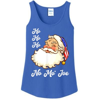 Ho Ho Ho No Mo Joe Funny Santa Christmas Ladies Essential Tank