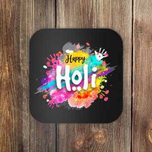 Happy Holi Holi Hai Hindu Holi Festival Festival Of Colors Coaster