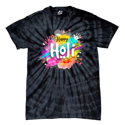 Happy Holi Holi Hai Hindu Holi Festival Festival Of Colors Tie-Dye T-Shirt