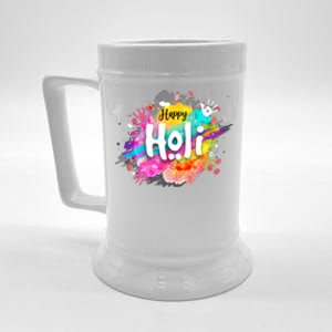 Happy Holi Holi Hai Hindu Holi Festival Festival Of Colors Beer Stein