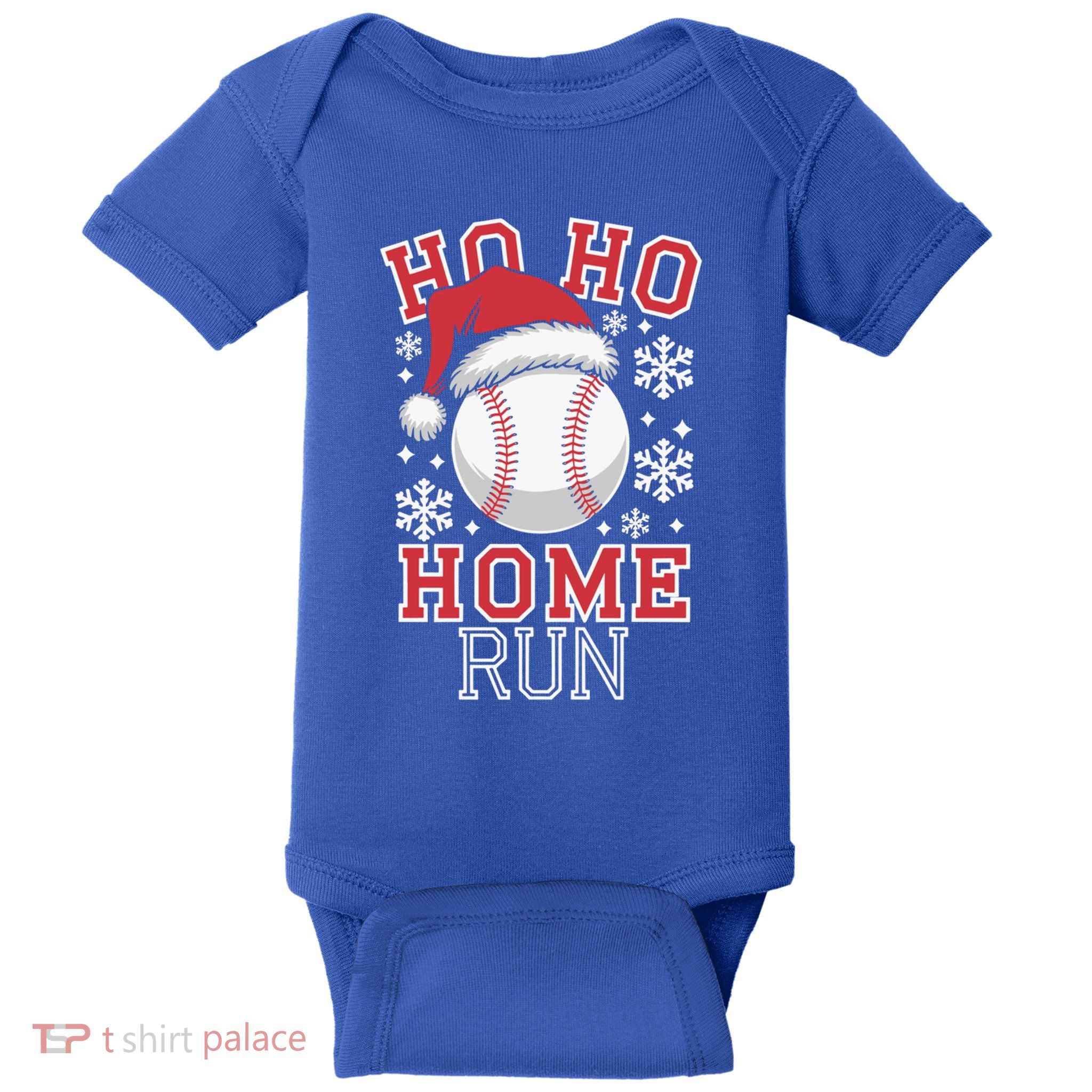Ho Ho Home Run Meaningful Gift Baby Bodysuit