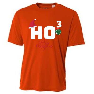 Ho Ho Ho Merry Christmas Ho3 Funny Gift Cooling Performance Crew T-Shirt