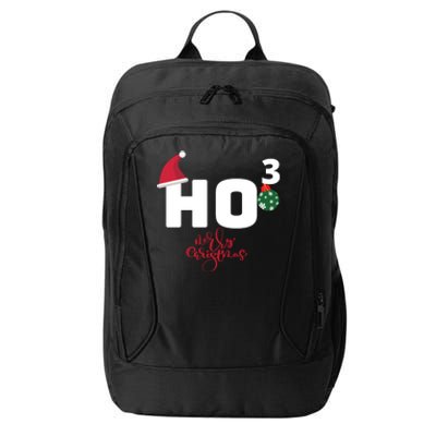 Ho Ho Ho Merry Christmas Ho3 Funny Gift City Backpack