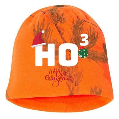 Ho Ho Ho Merry Christmas Ho3 Funny Gift Kati - Camo Knit Beanie