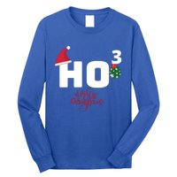 Ho Ho Ho Merry Christmas Ho3 Funny Gift Long Sleeve Shirt