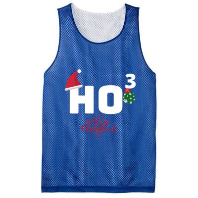 Ho Ho Ho Merry Christmas Ho3 Funny Gift Mesh Reversible Basketball Jersey Tank