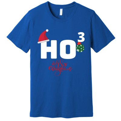 Ho Ho Ho Merry Christmas Ho3 Funny Gift Premium T-Shirt