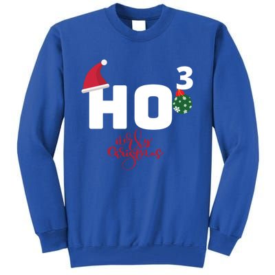 Ho Ho Ho Merry Christmas Ho3 Funny Gift Tall Sweatshirt