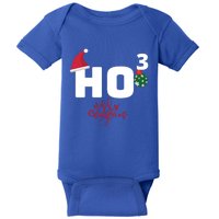 Ho Ho Ho Merry Christmas Ho3 Funny Gift Baby Bodysuit